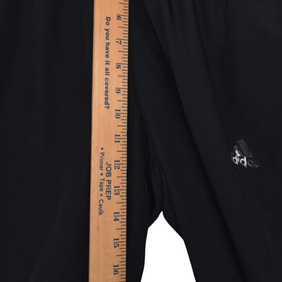 Adidas Y2K From 2010 Black 3-Stripes Track Pants Men’s L Zip Hem Retro OG - Picture 6 of 11